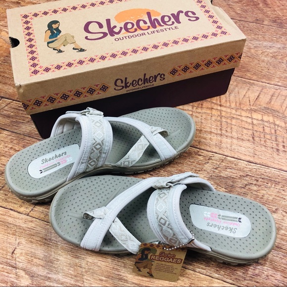 Skechers Shoes - Skechers Reggaes Trailway 7.5 - Color Natural